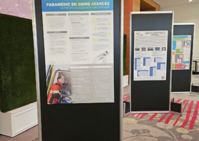 Panneaux sur pied pour l’affichage de présentations scientifiques
